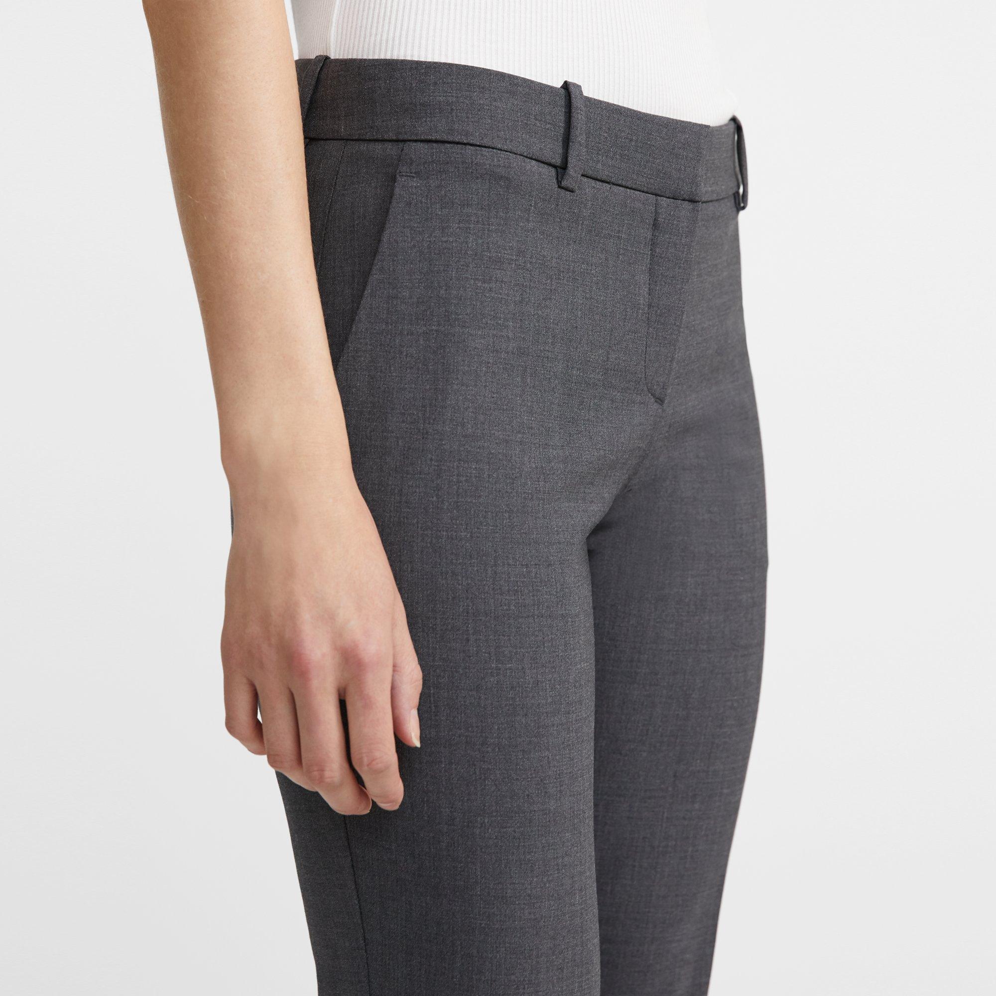 stretch wool pants womens