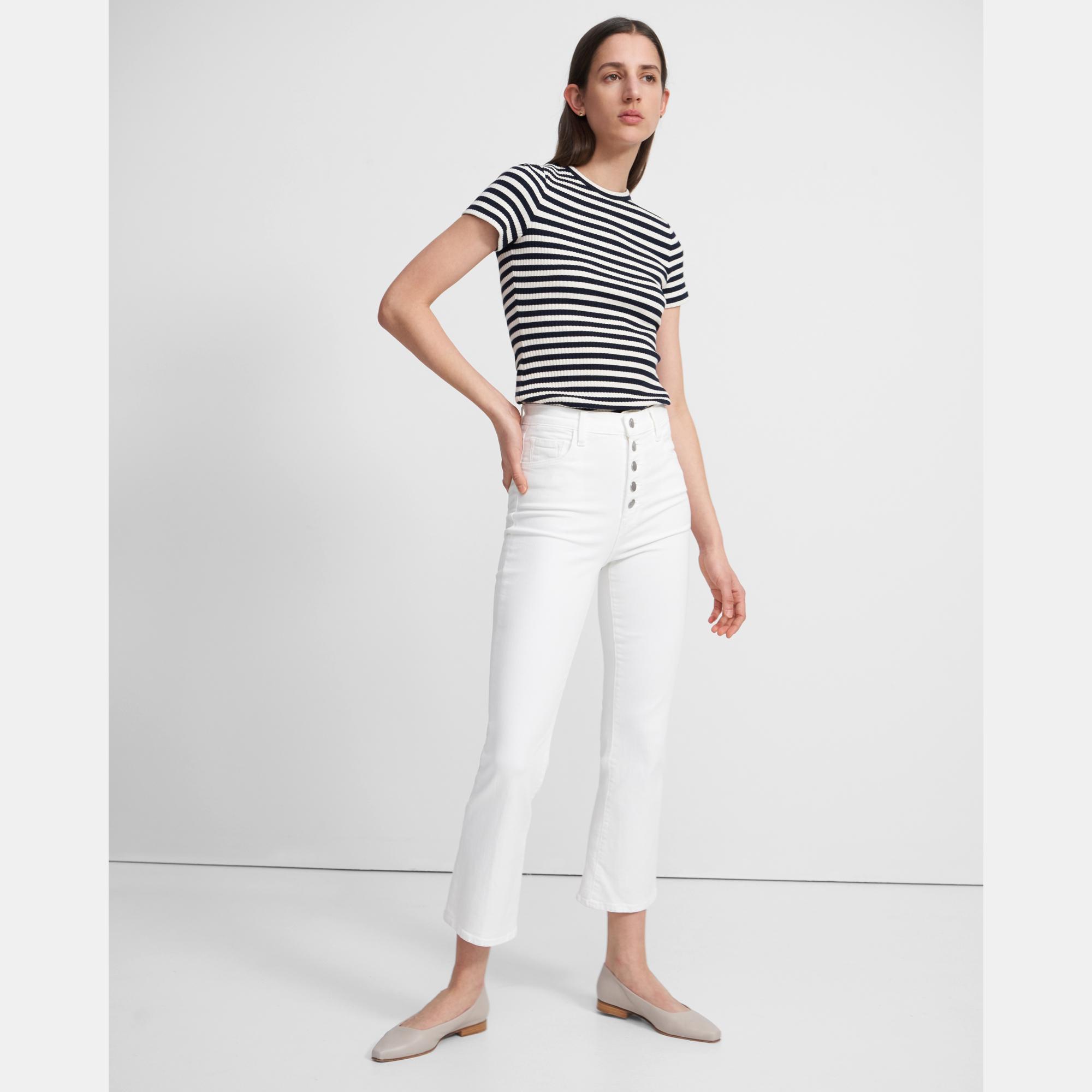 super stretch flare jeans