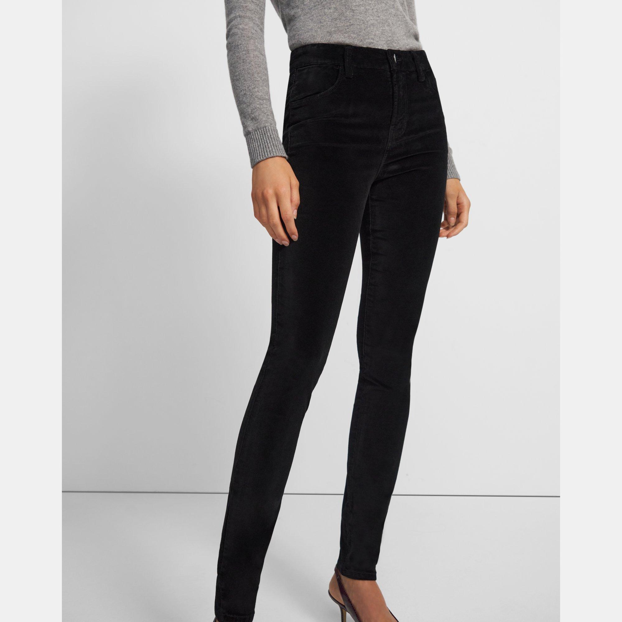 j brand maria high rise black