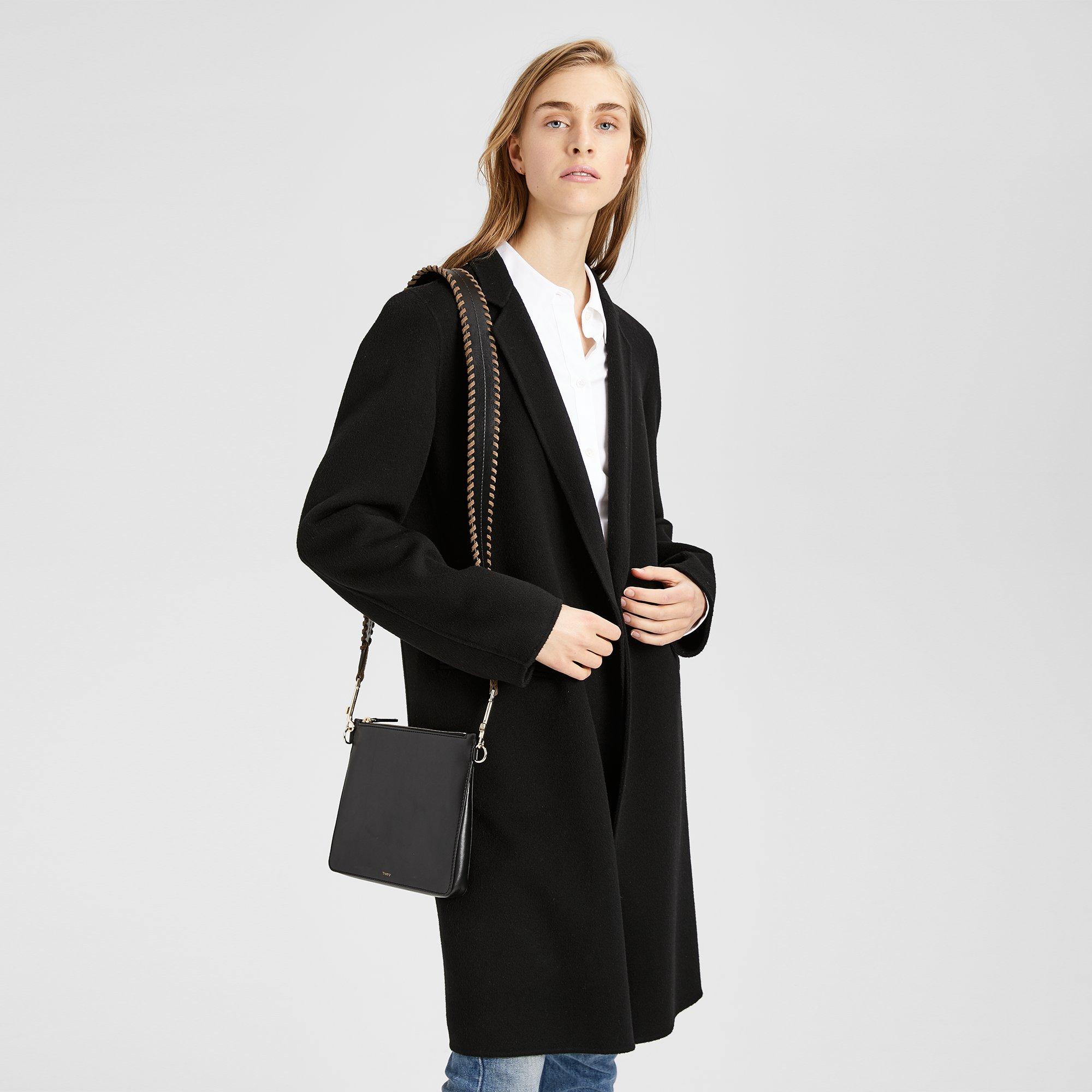 theory double faced essential coat