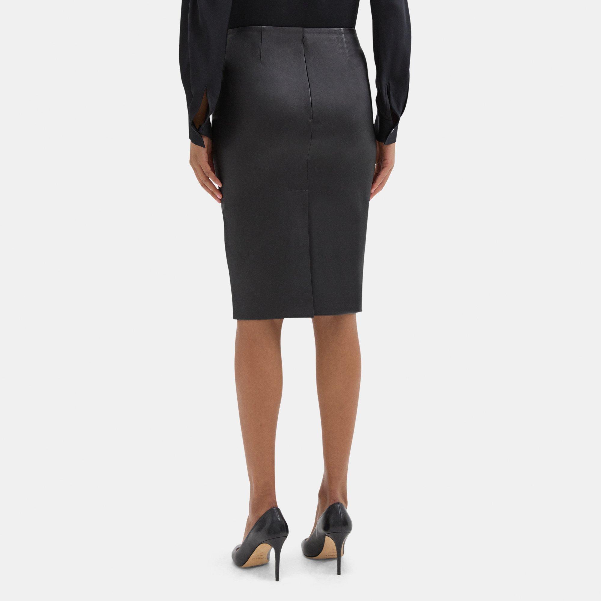 pencil skirt on apple shape