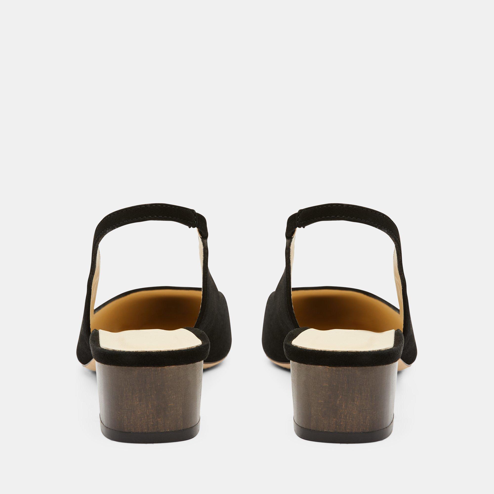 block slingback