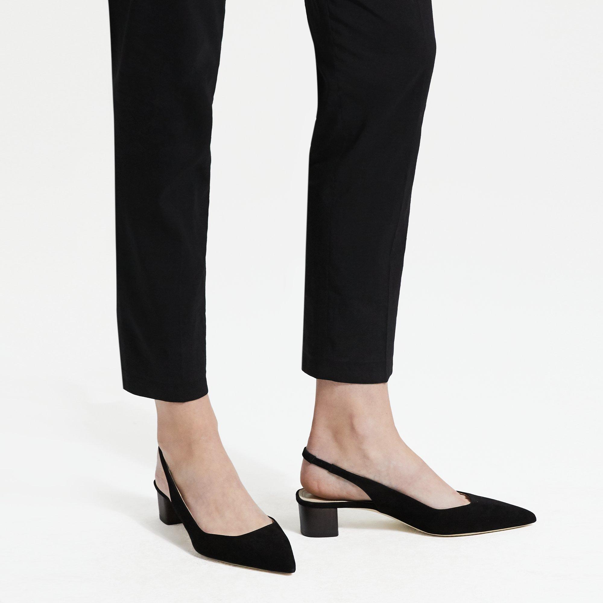 lorene slingback block heel