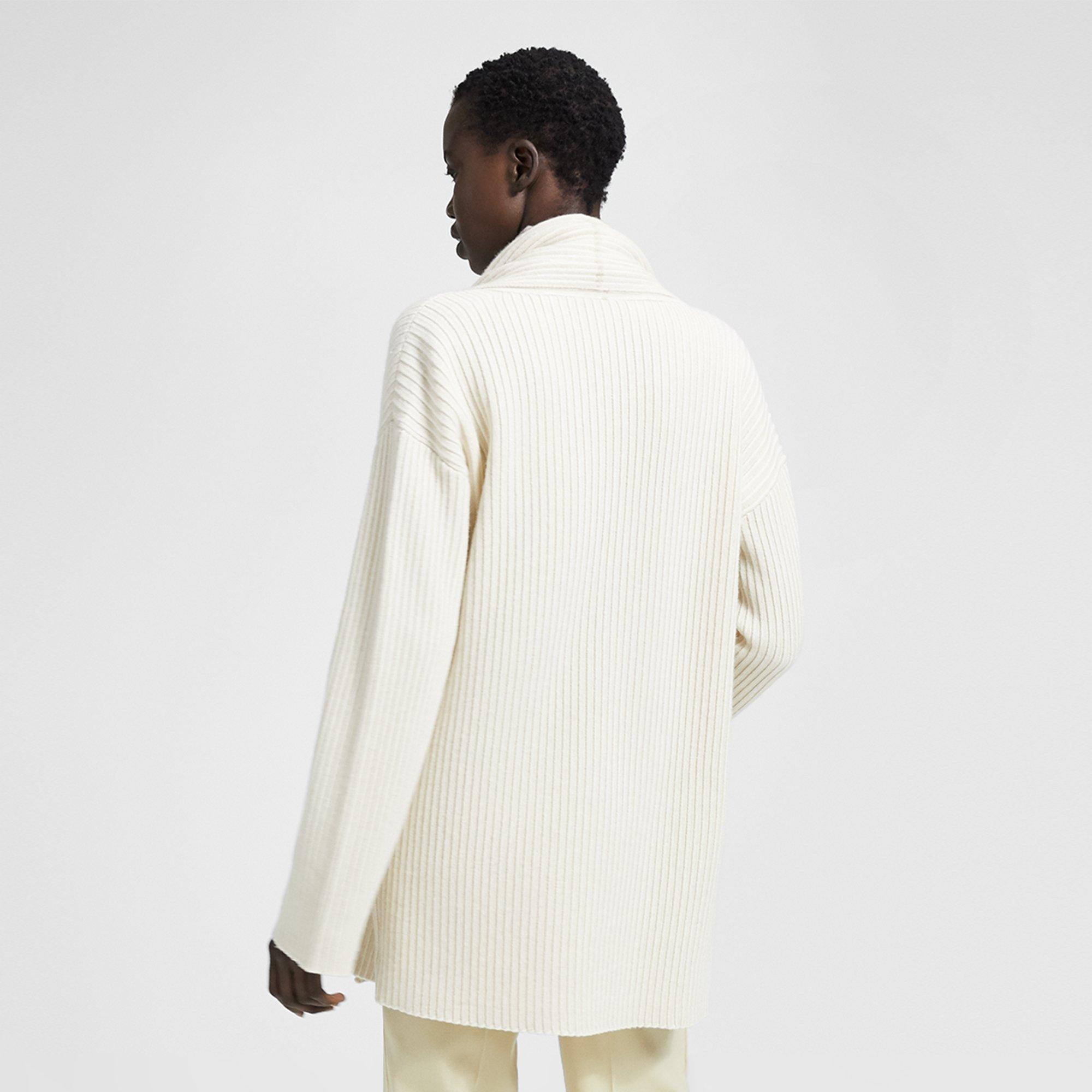theory oversized cashmere cardigan