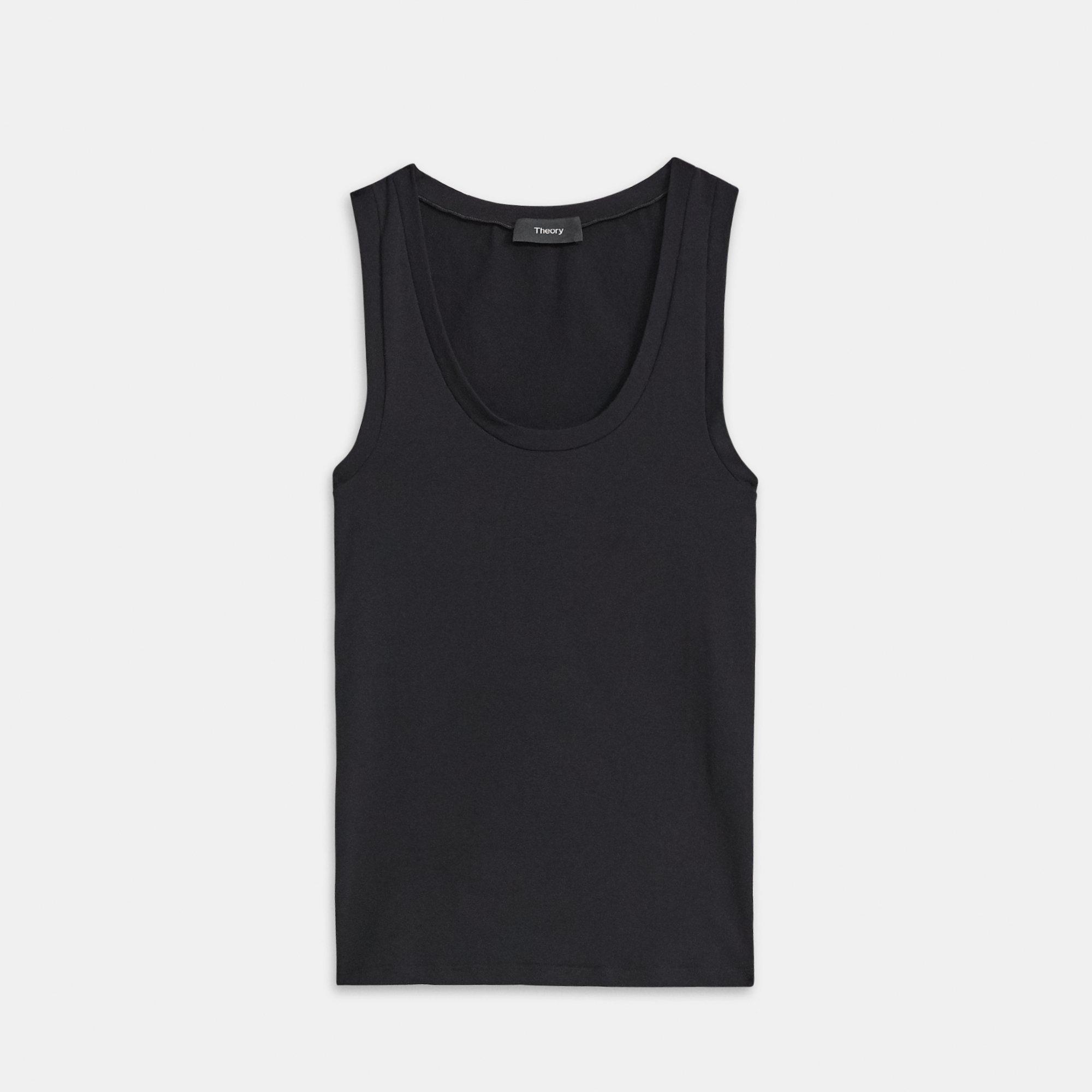 Tank Top in Stretch Jersey