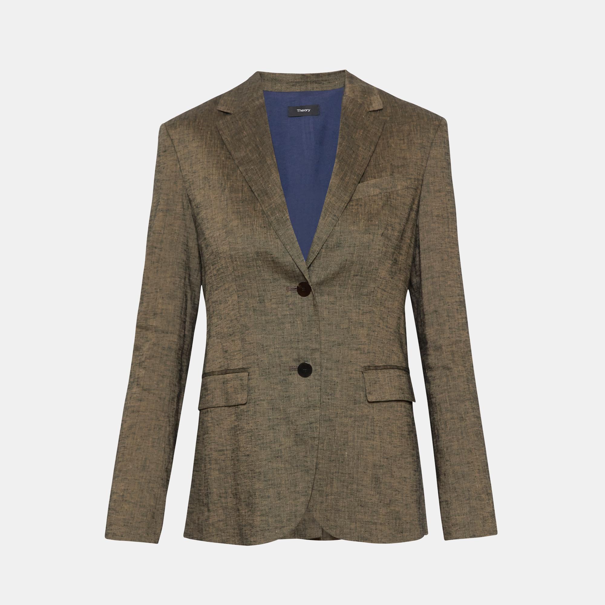 herliptoLinen-blend Classic Blazer ジャケット・アウター