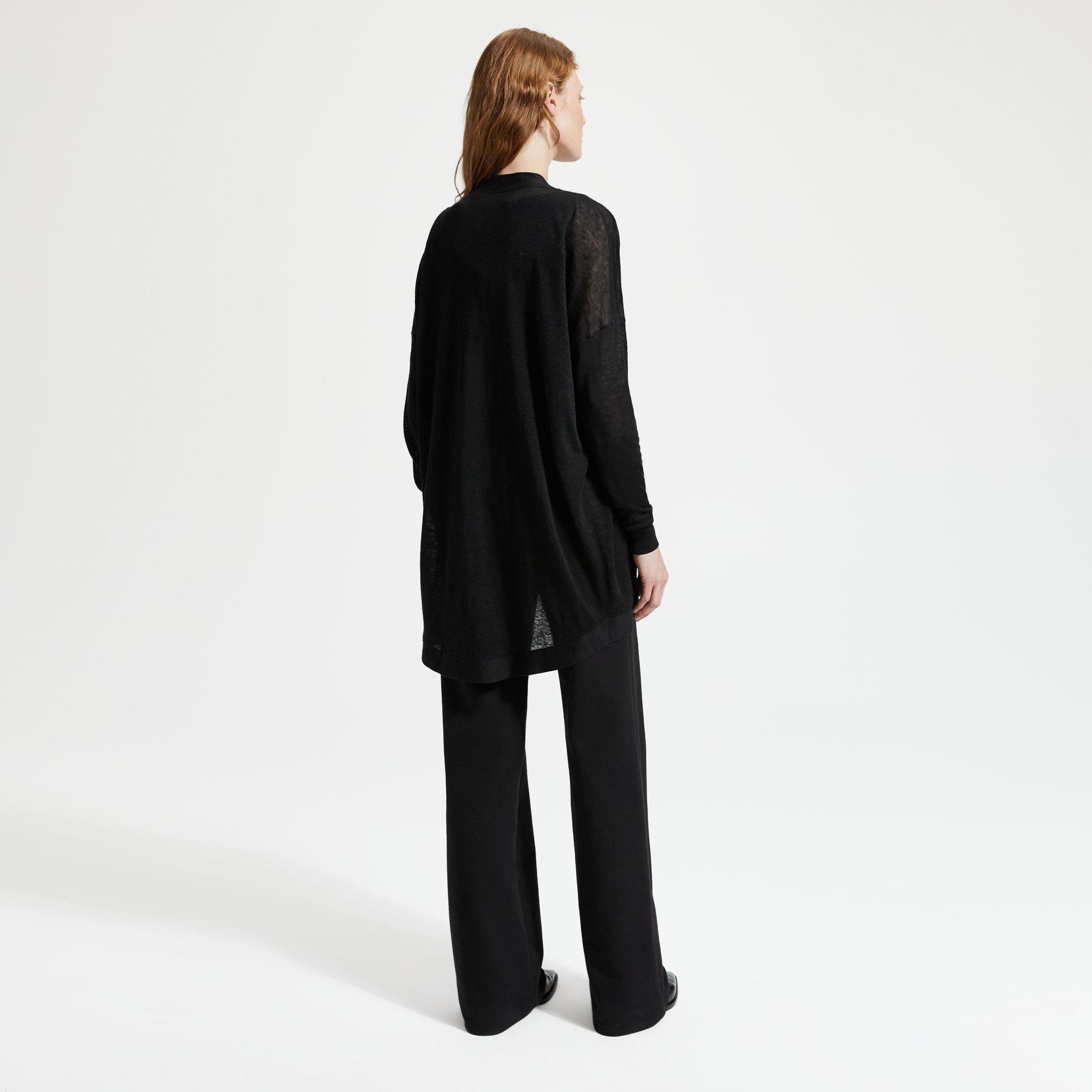 theory waterfall cardigan