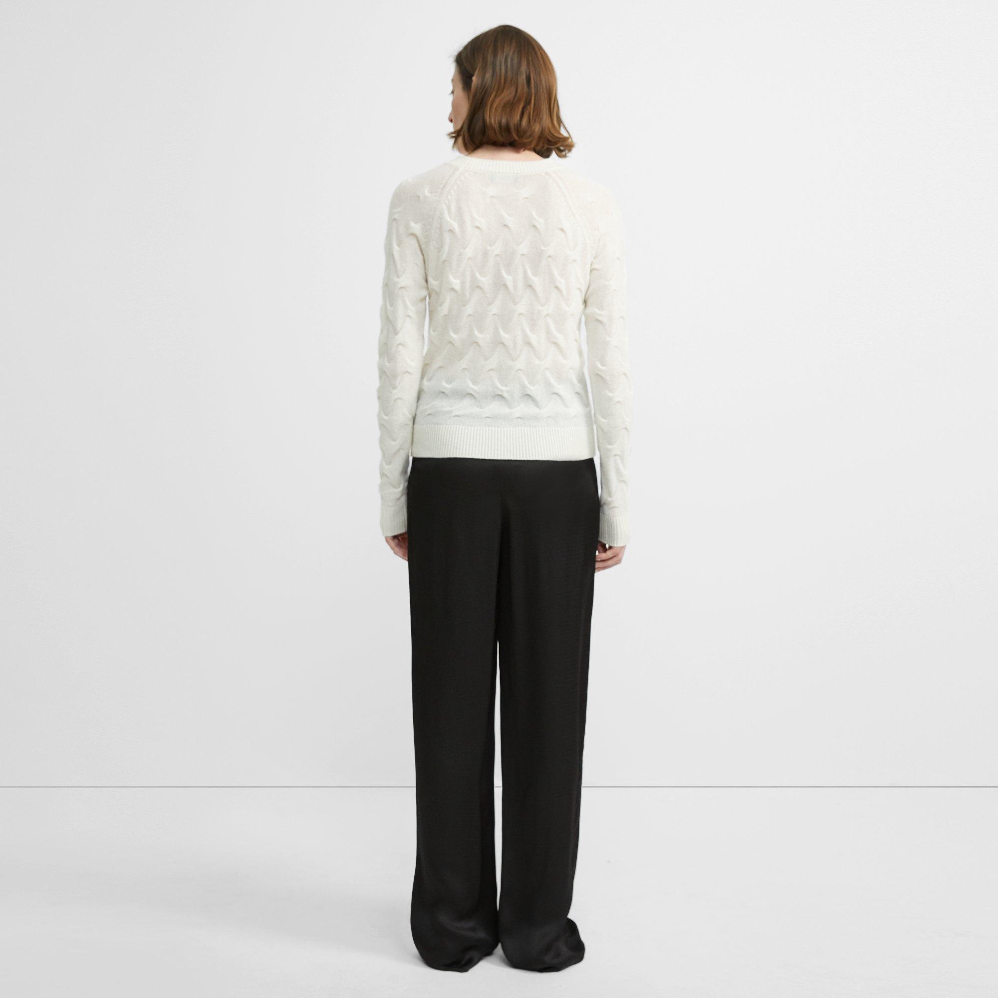 Cashmere Tucked Sweater