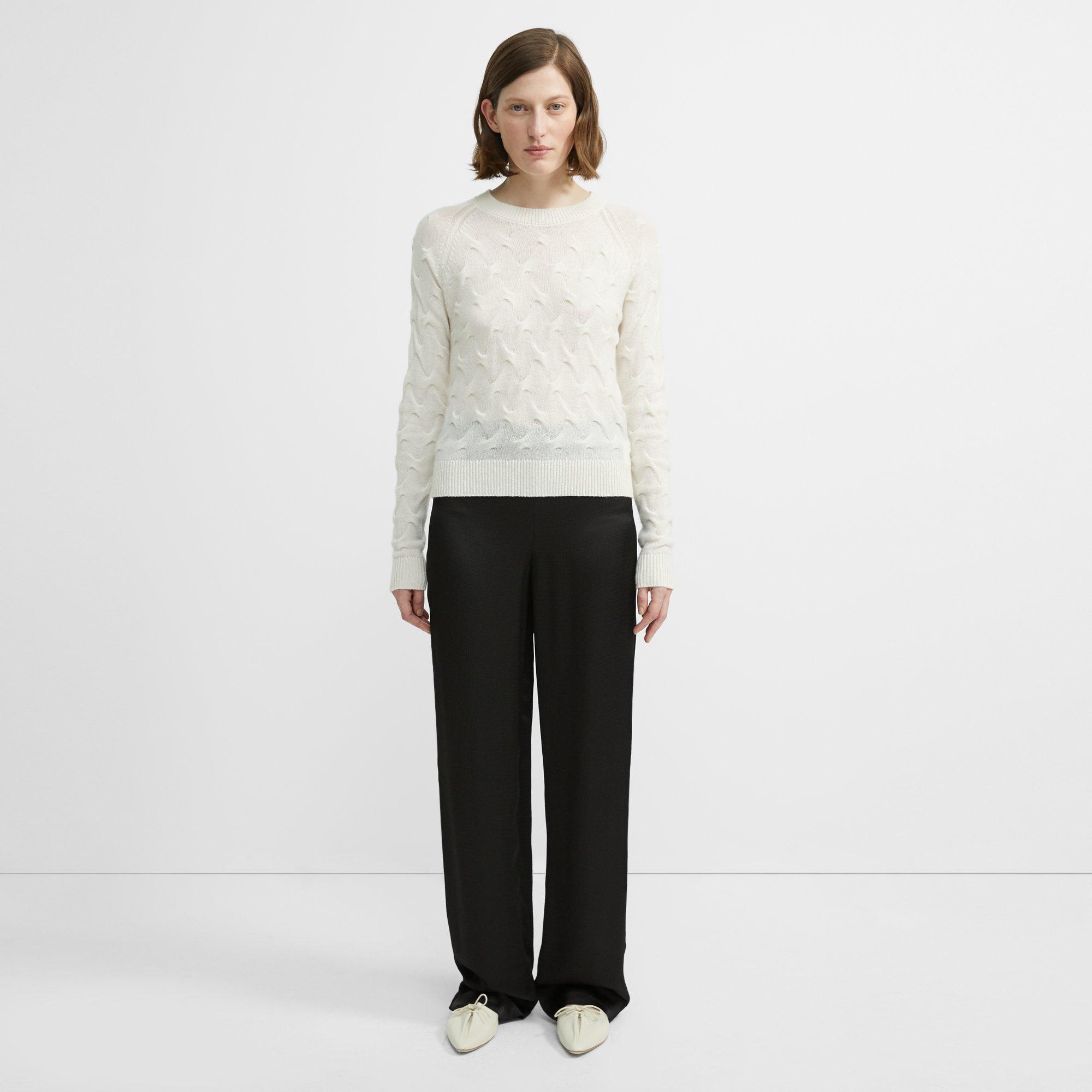 Cashmere Tucked Sweater