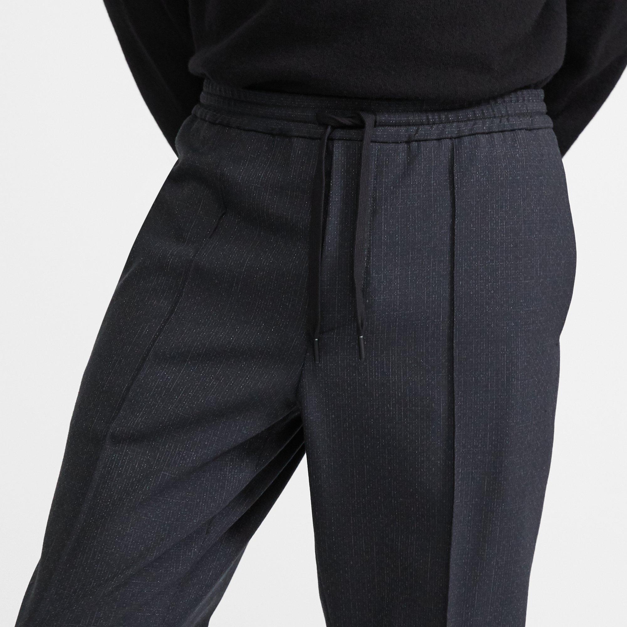 wool joggers mens