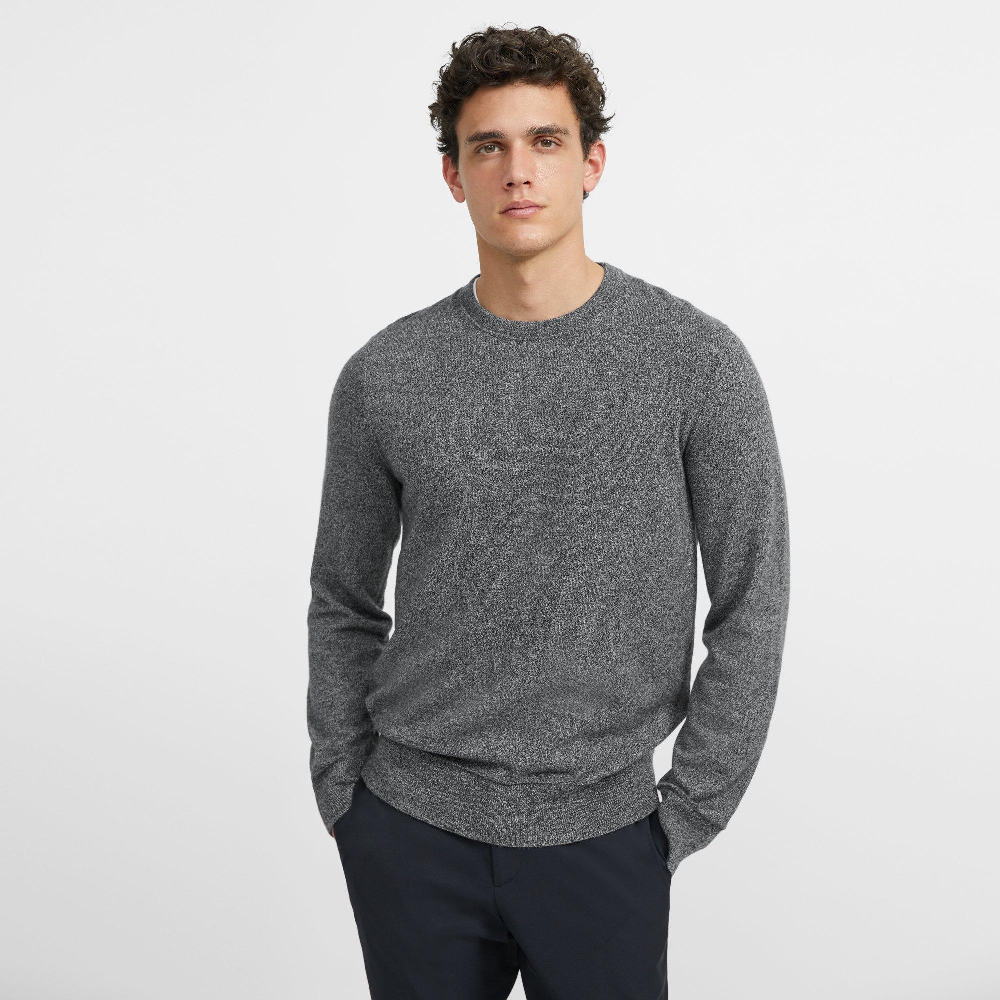 theory cashmere crewneck sweater