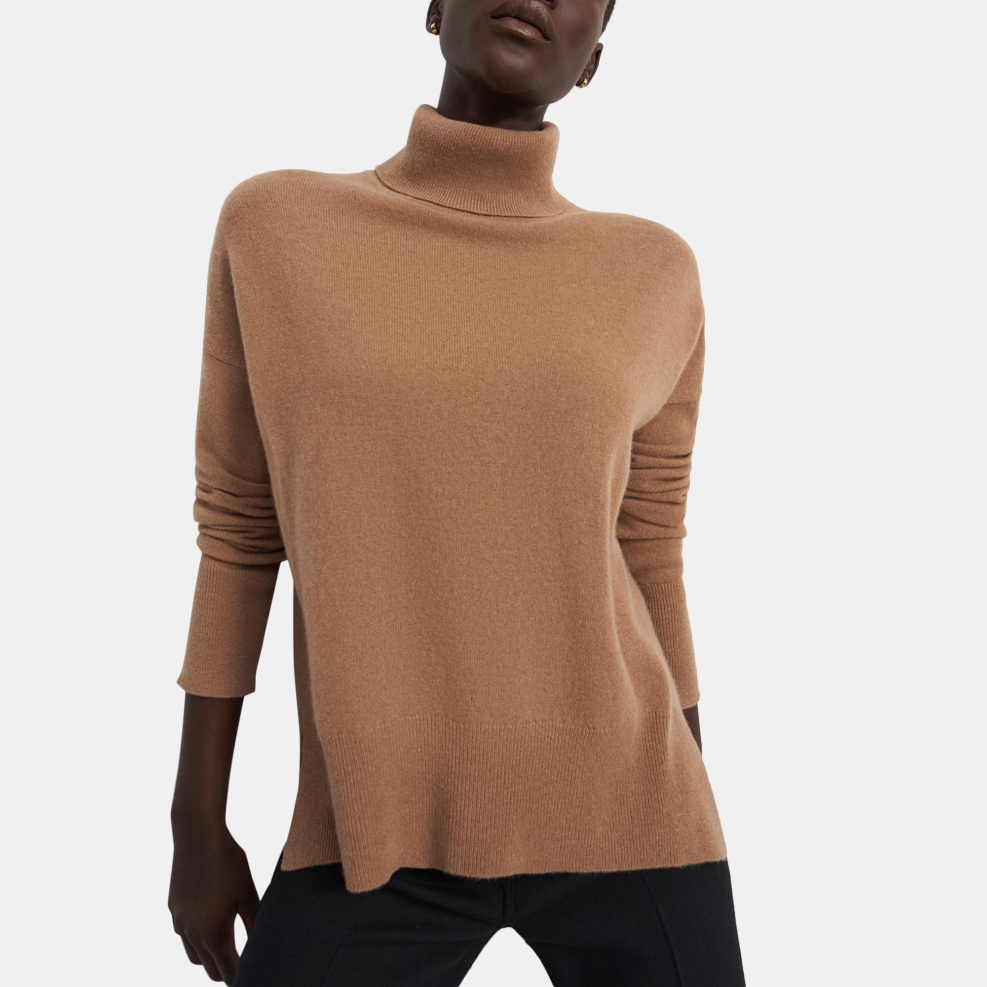 theory wool turtleneck sweater