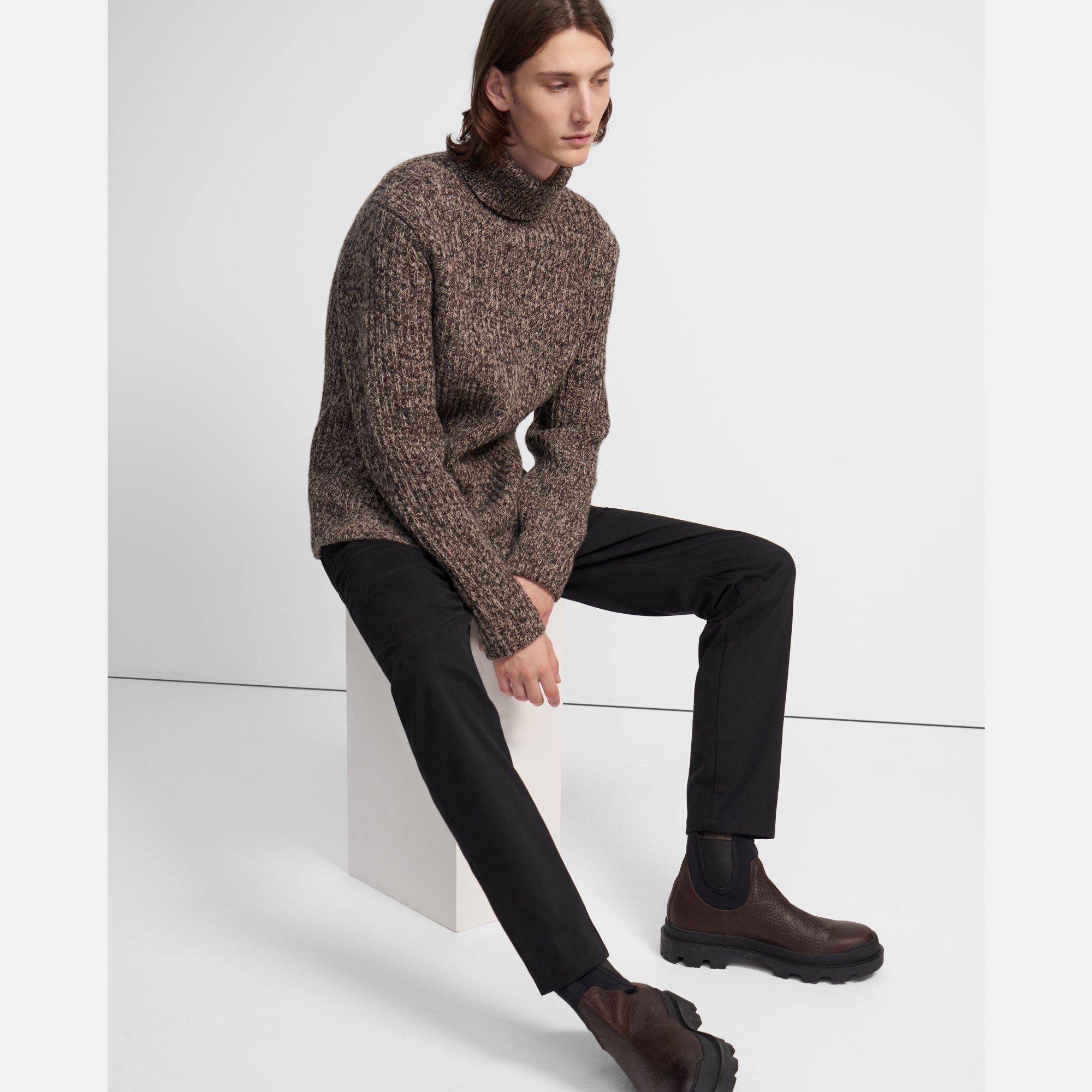 theory wool turtleneck sweater