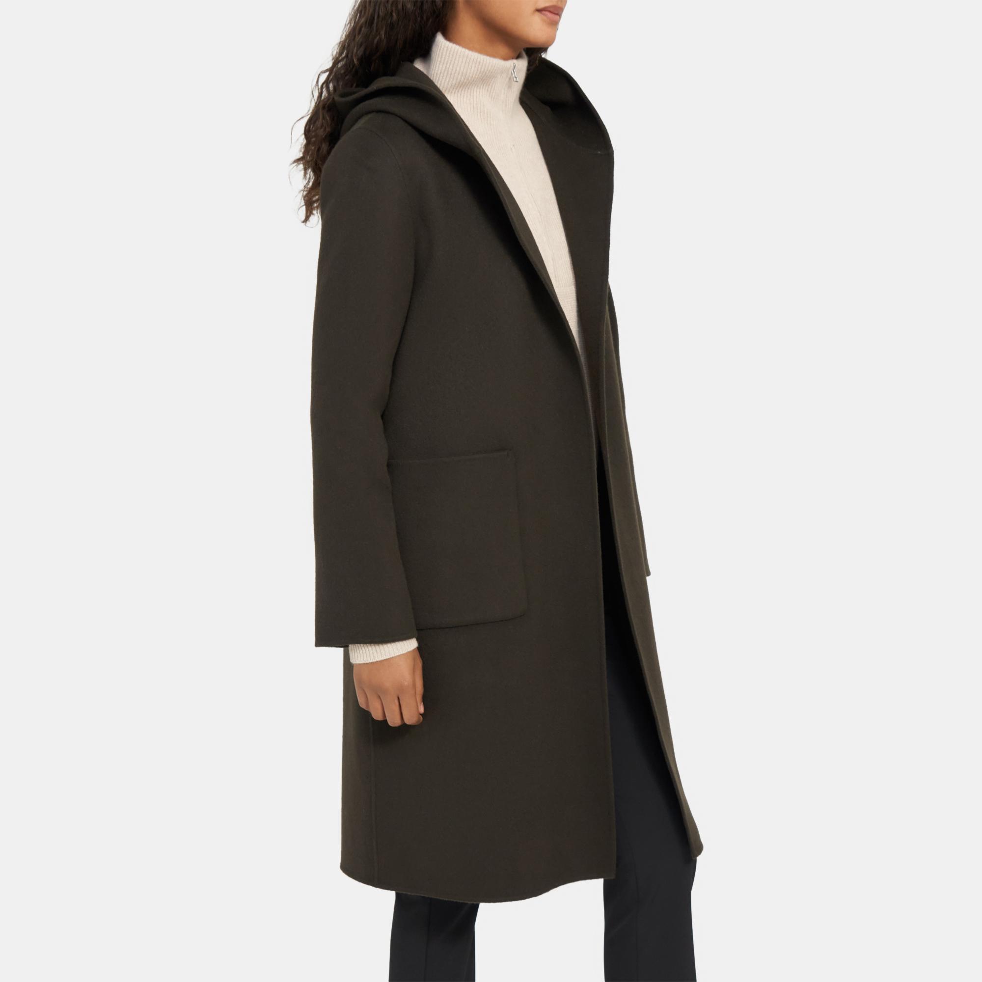 ROBE COAT P Theory Outlet