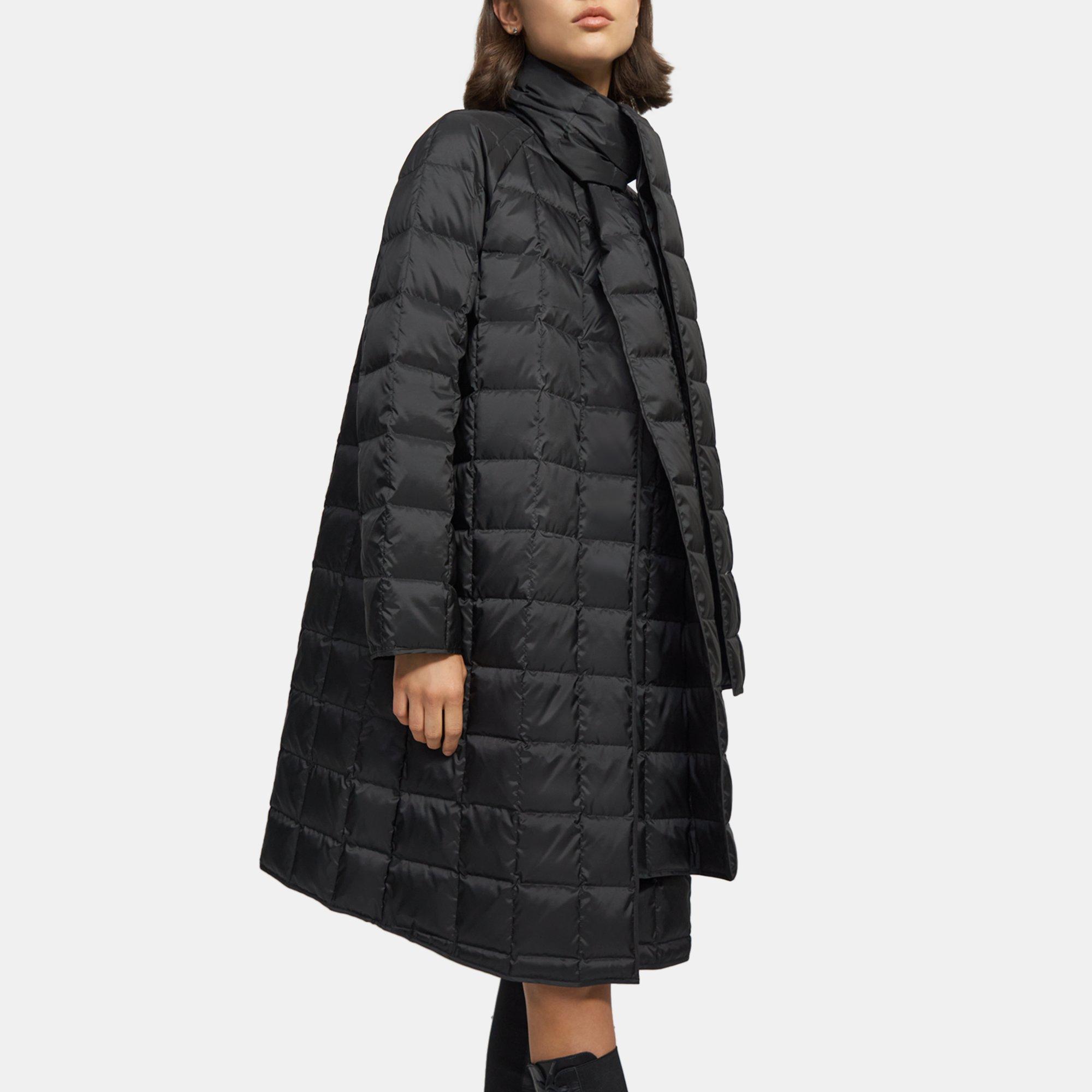 theory clean puffer coat